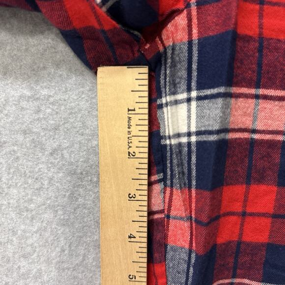 Aerie Plaid Flannel Patchwork Pajama Set Top Pants Animal Print Grunge Large NWT - Picture 10 of 13